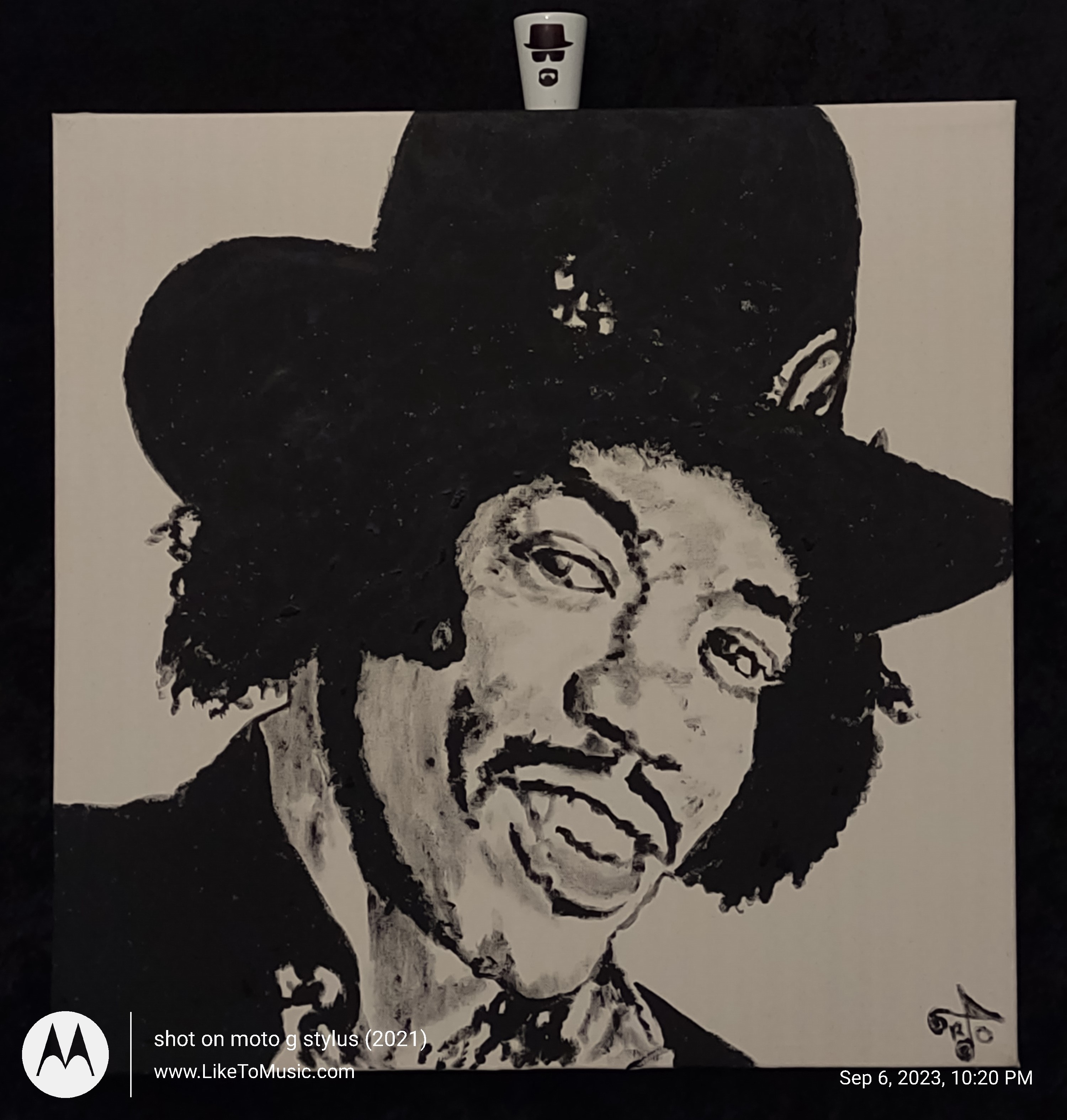 Jimmy Hendrix portrait